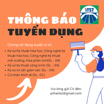 Thông báo Tuyển dụng nhân sự